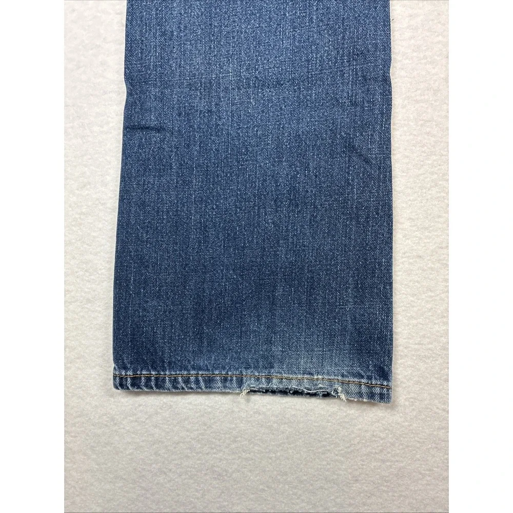 Levis 527 Mens Jeans 33x32 Blue Bootcut Fit Medium Wash Denim Classic City Biker
